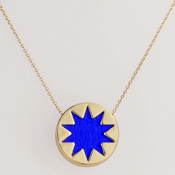 House of Harlow 1960 Jewelry - HOUSE OF HARLOW 1960 mini sunburst - cobalt blue